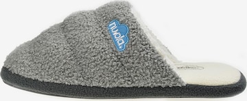 Nuvola. Hausschuh 'Zueco Sheep' in Grau: Vorderseite