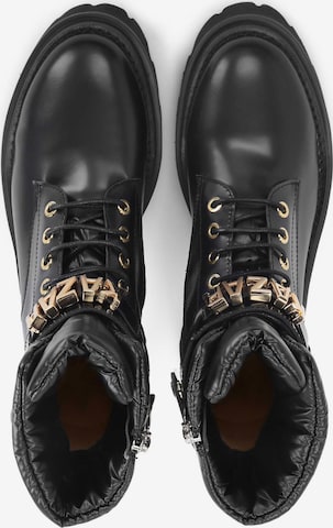 Kazar - Botines con cordones en negro