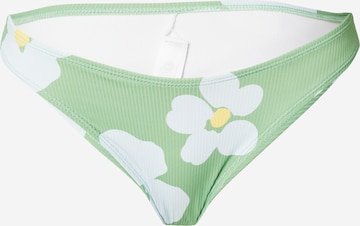 Hurley Bikini Bottoms in Green: front