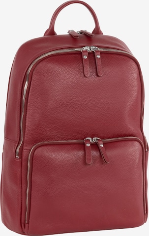LEONHARD HEYDEN Backpack 'Montpellier' in Red: front