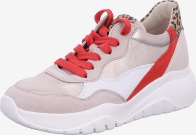 GABOR Zapatillas deportivas bajas 'Sneaker Damen 63.451 13 Rauleder in beige' en 37,5 en beige, Vista del producto