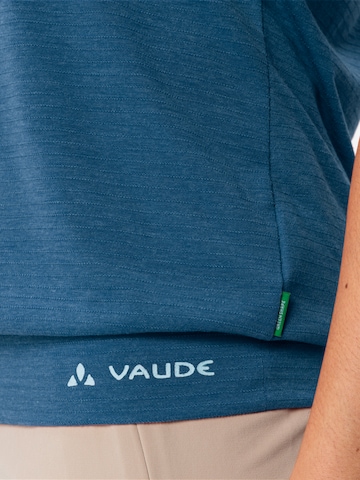 VAUDE Performance shirt 'Skomer III' in Blue