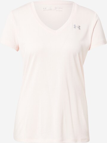 UNDER ARMOUR Functioneel shirt in Roze: voorkant