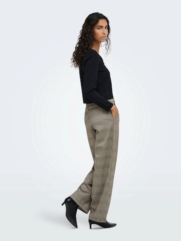 Wide Leg Pantalon à pince 'JDYGEGGO MIA' JDY en beige