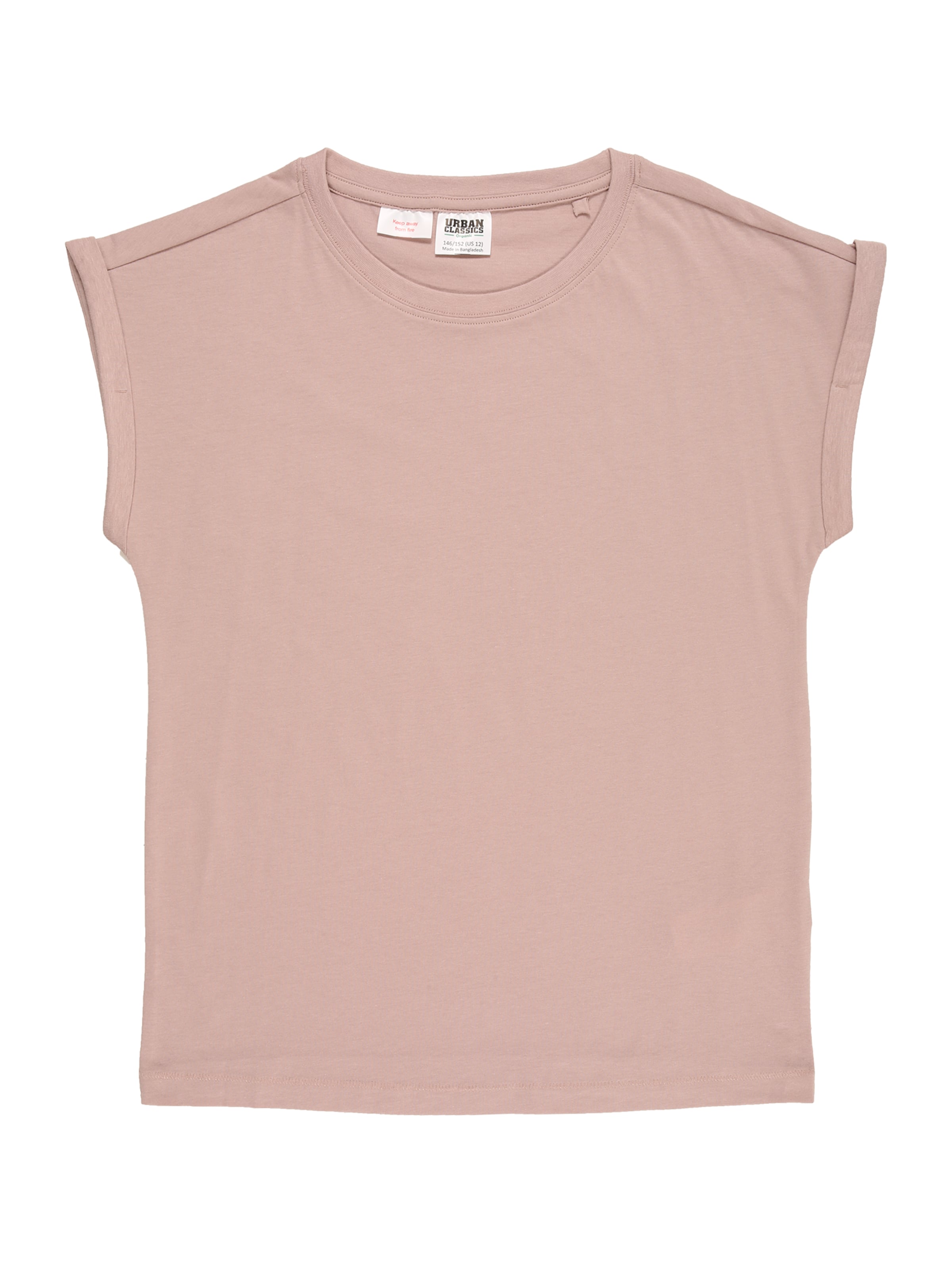 Maglietta di Urban Classics in rosa: frontale