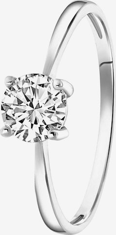 Lucardi Ring in Silver: front