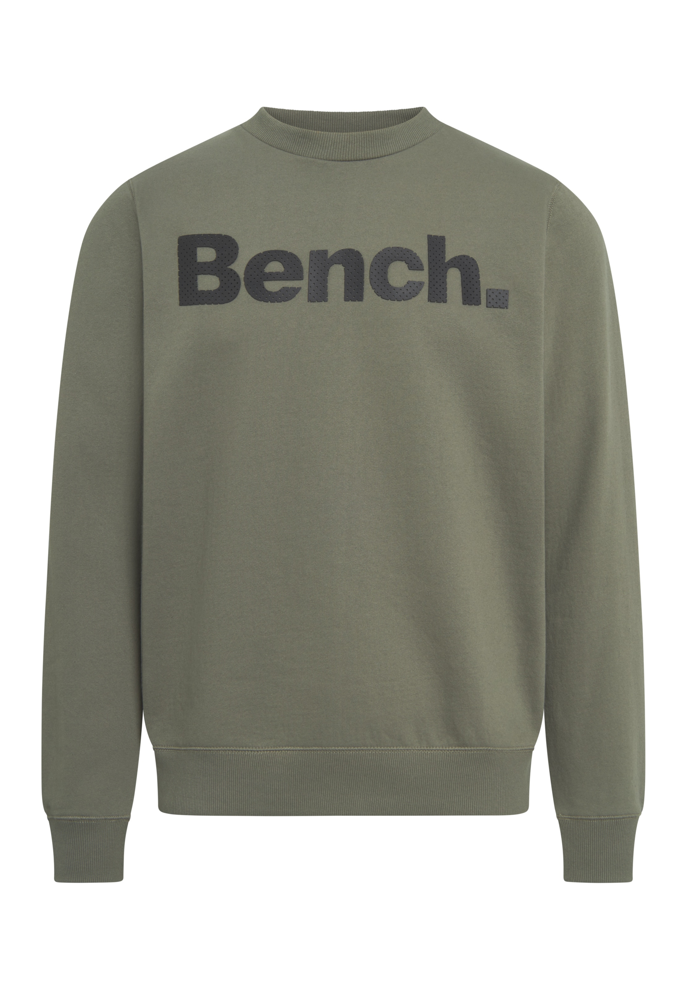BENCH Sweatshirt in Green: front