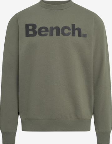 BENCH Sweatshirt in Green: front