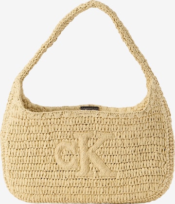 Calvin KleinTorba za na rame 'BOLD' - bež boja: prednji dio