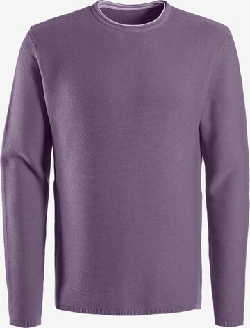 Authentic Le Jogger Sweater in Purple: front