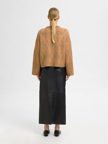 SELECTED - Jersey 'SLFLULU' en marrón