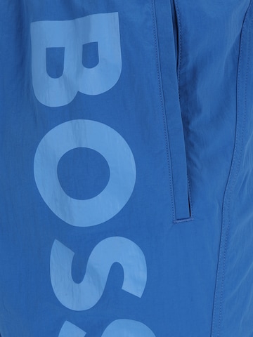 BOSS Black Board Shorts 'Octopus' in Blue