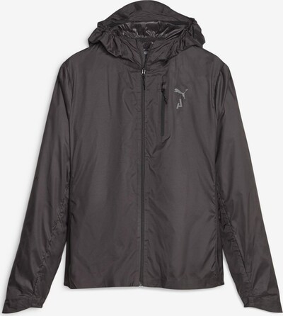 PUMA Sporta jaka, krāsa - gaiši pelēks / melns, Preces skats