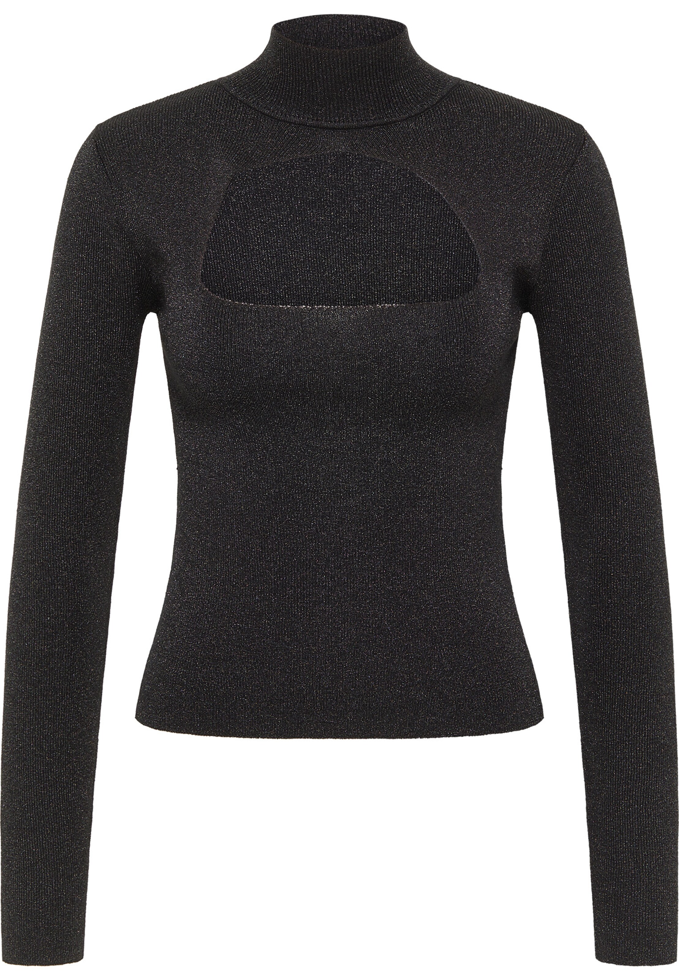 faina Pullover in Schwarz: Vorderseite