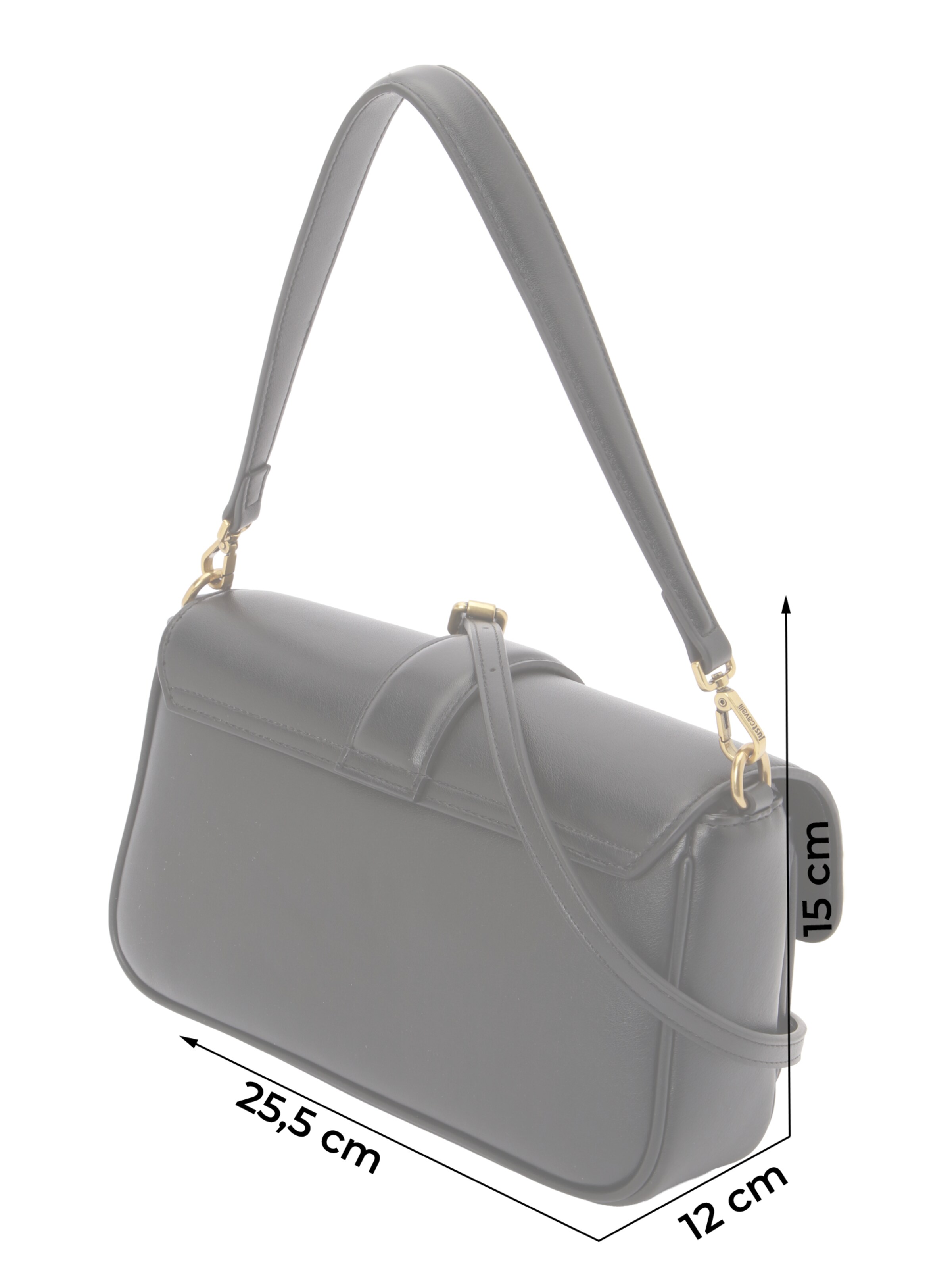 Borsa a spalla 'ICONIC' di Just Cavalli in nero