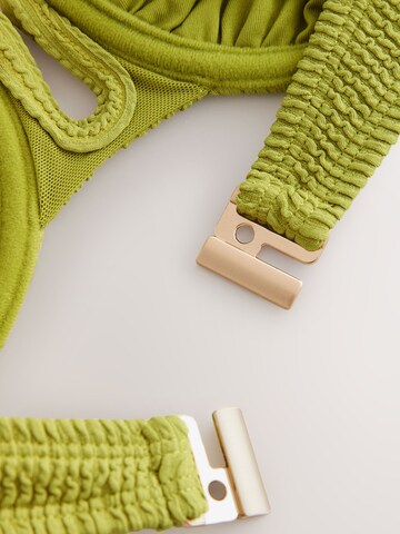 T-shirt Top per bikini di Next in verde