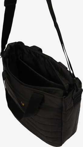 Lyle & Scott Nakupovalna torba | črna barva