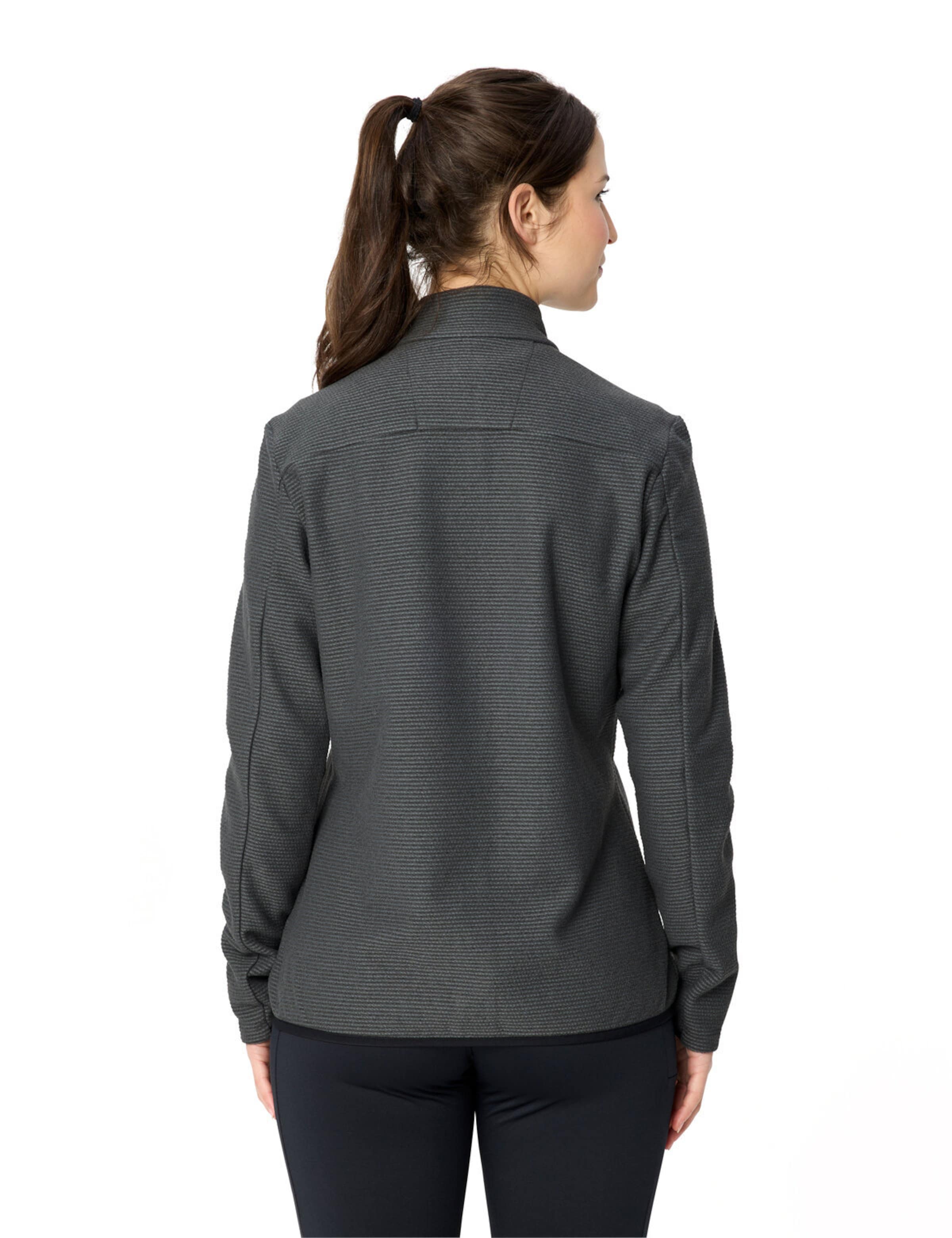 VAUDE Functionele fleece jas 'Strathcona' in Grijs