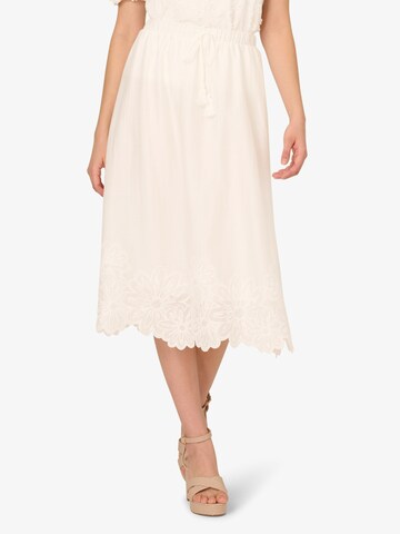 Adrianna Papell Rock in Beige: Vorderseite