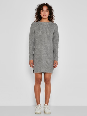 Noisy may Knit dress 'Siesta' in Grey