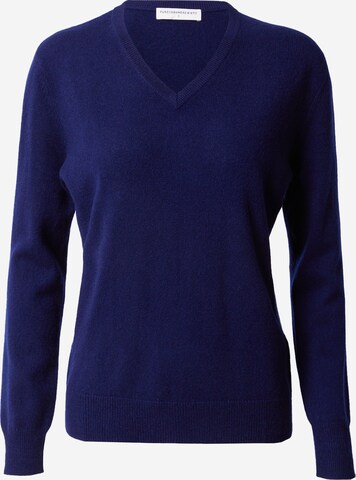 Pure Cashmere NYC Trui in Blauw: voorkant