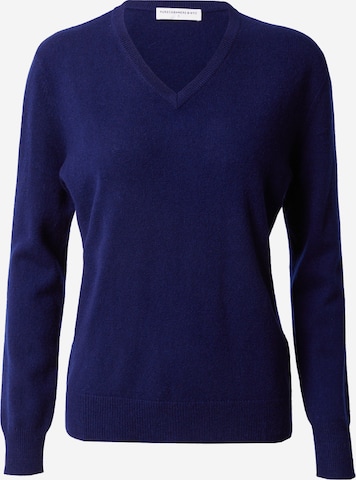 Pure Cashmere NYC Пуловер в синьо: отпред