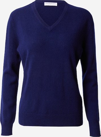 Pure Cashmere NYC Trui in Blauw: voorkant