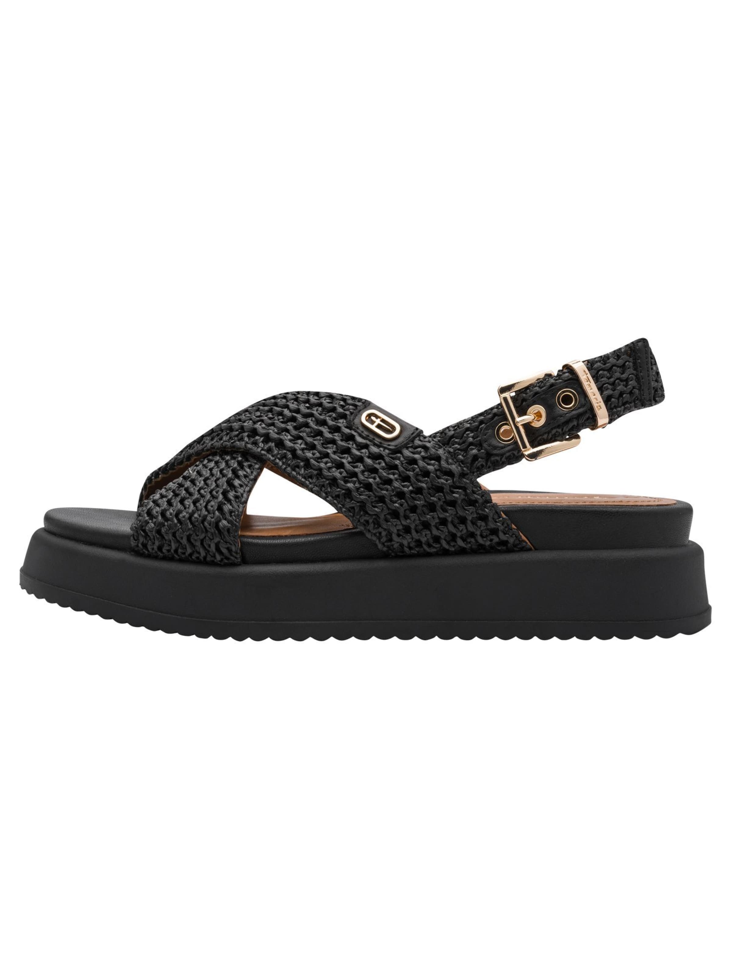 Tamaris Sandaal in Zwart