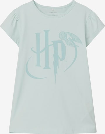 NAME IT Shirt 'Avisa Harry Potter' in Blue: front