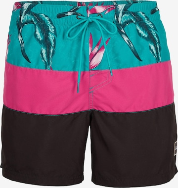 Shorts de bain 'Frame Block' O'NEILL en rouge : devant