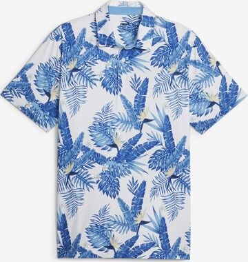 PUMA Performance Shirt 'Aloha' in White: front