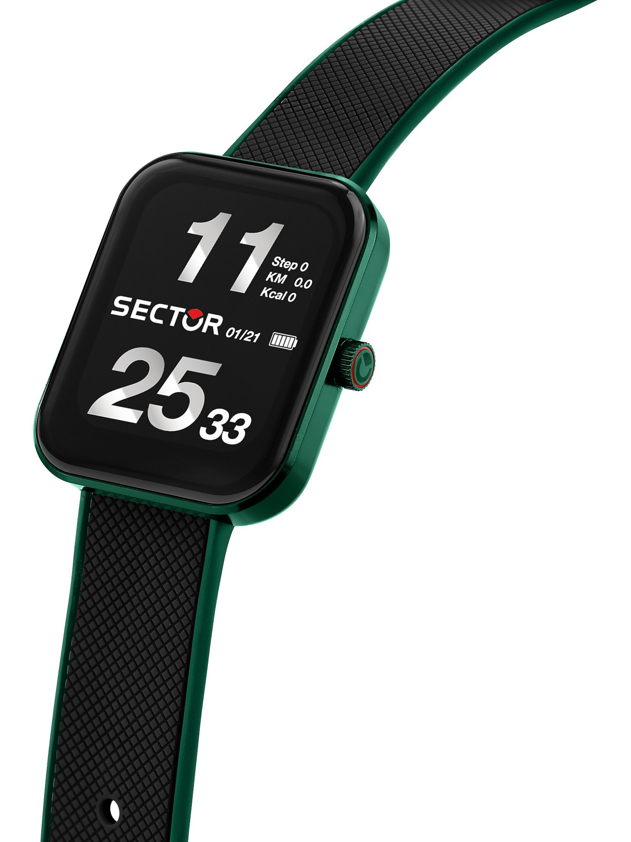 SECTOR Digitaluhr in Grün