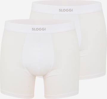 Boxer 'EVER Ease' di SLOGGI in bianco: frontale