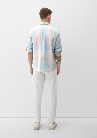 s.Oliver Regular fit Button Up Shirt in Pink