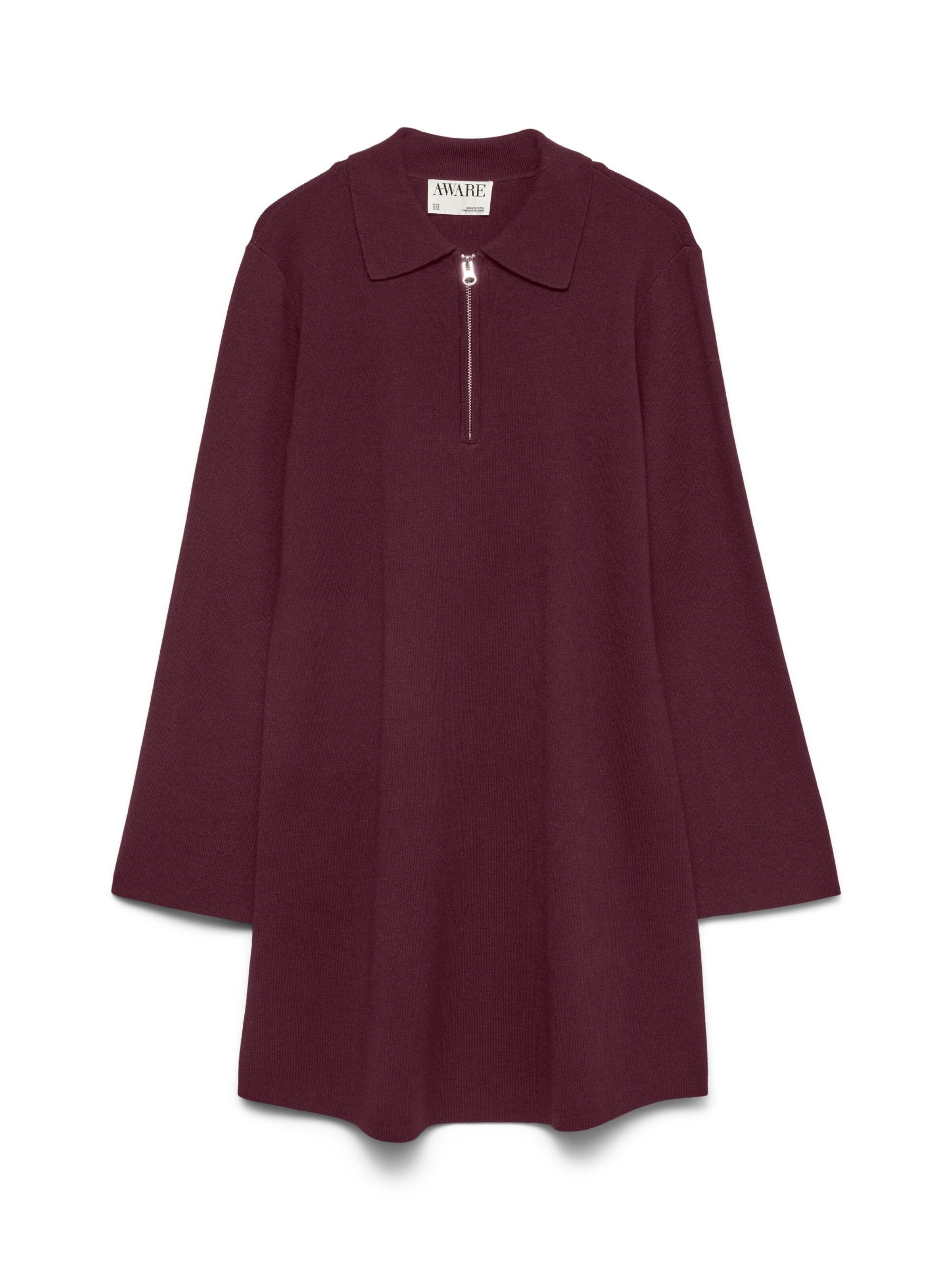VERO MODA Knit dress 'AWHanna' in XS in Wine red, Item view