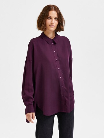 SELECTED FEMME Blouse 'Sanni' in Purple: front