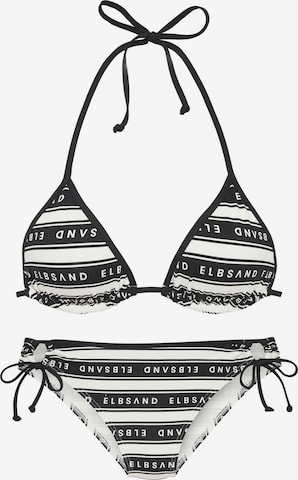 Bikini Elbsand en blanc : devant