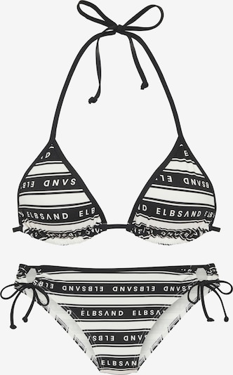 Elbsand Bikini veličine XS-S/C/D u crna / prljavo bijela, Pregled proizvoda