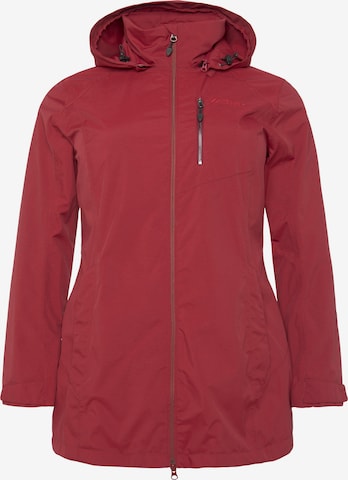 Maier Sports Athletic Jacket in Red: front