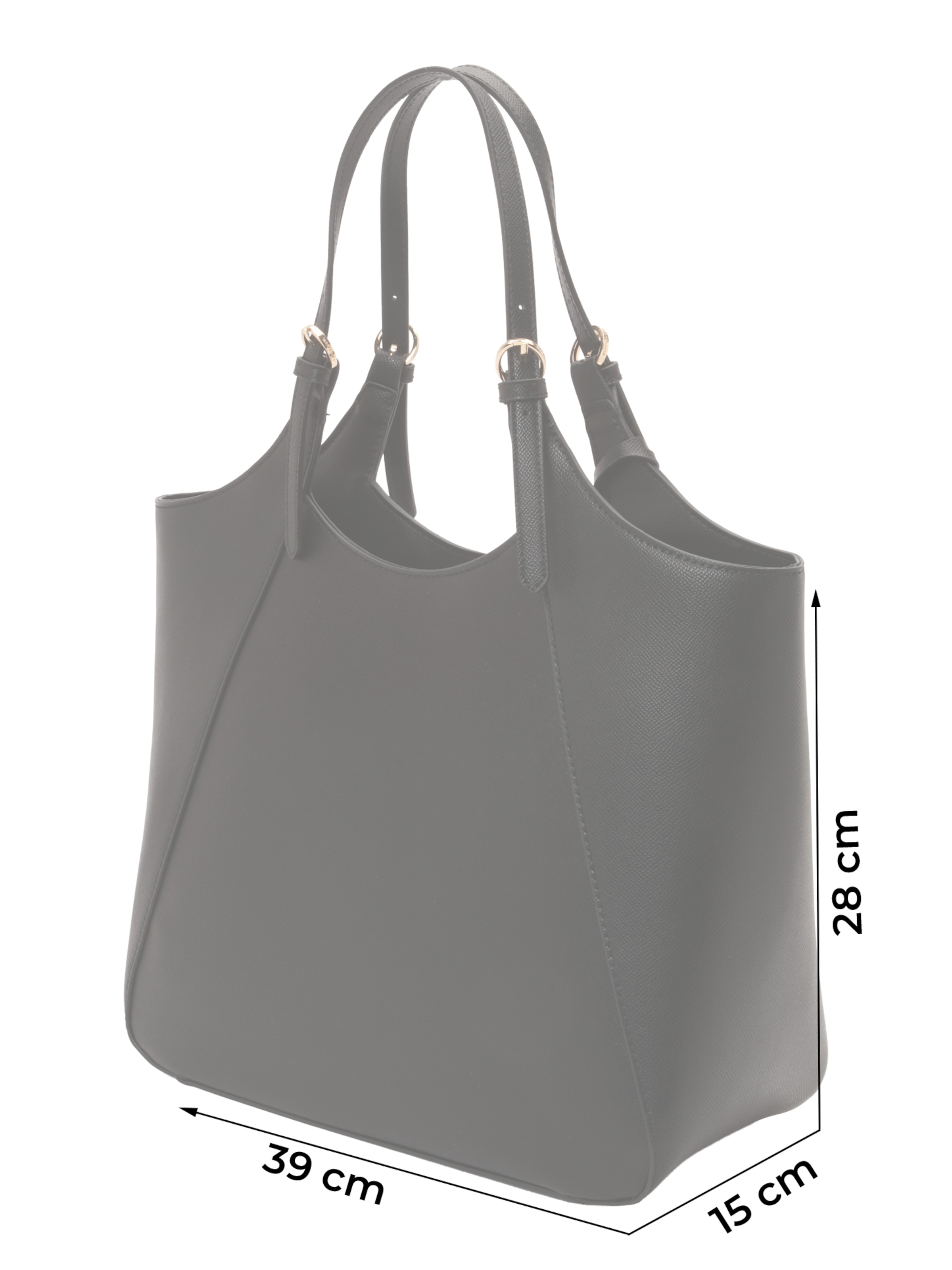 U.S. POLO ASSN. - Bolso de hombro 'Jones' en negro