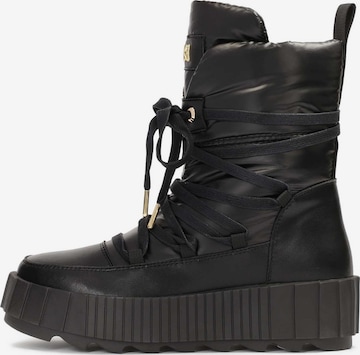 Kazar - Botas de nieve en negro: frente