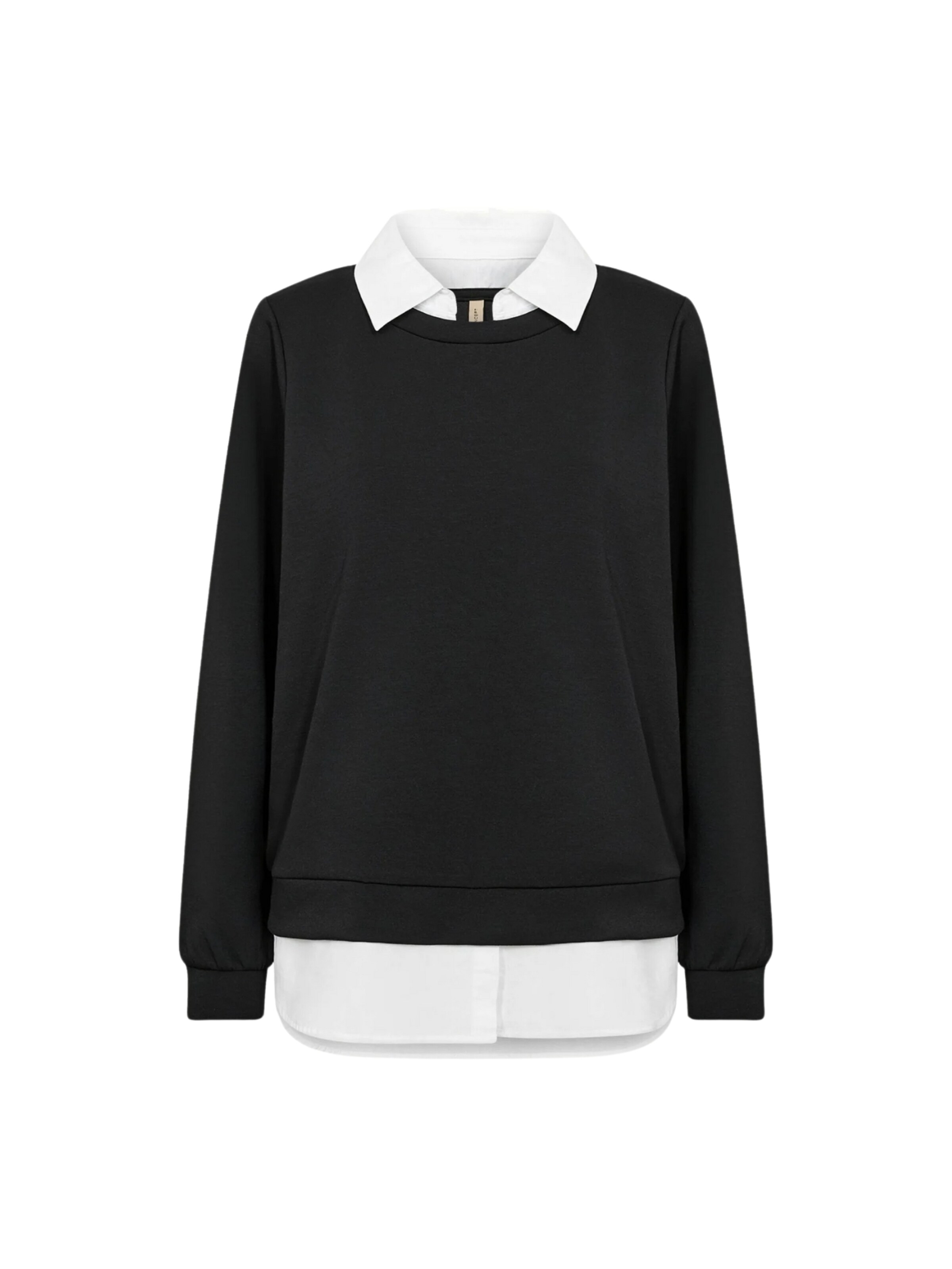 Maglietta ' BANU ' di Soyaconcept in nero: frontale