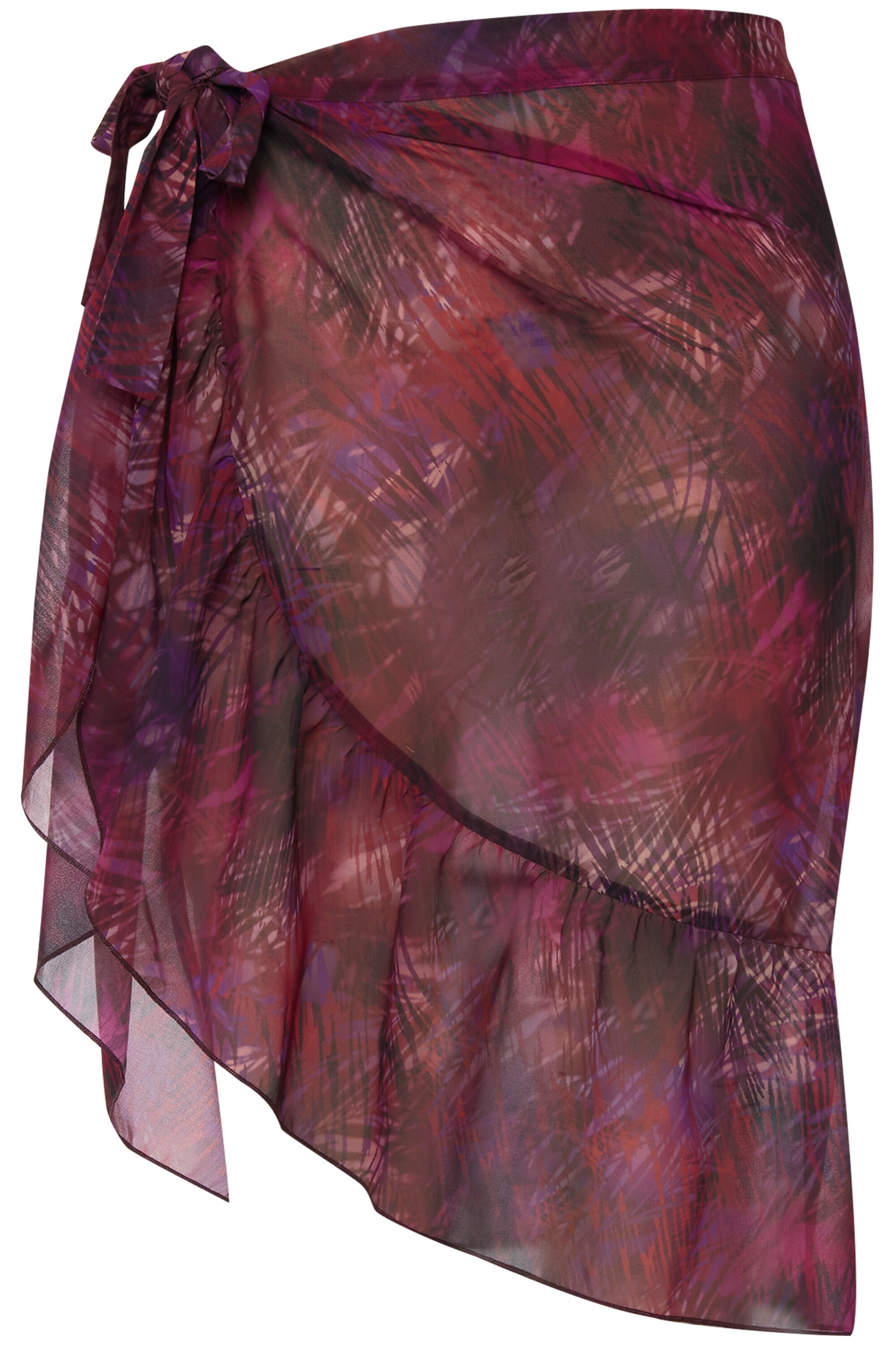 Ulla Popken Rok in Rood: voorkant