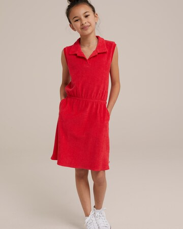 WE Fashion Kleid in Rot