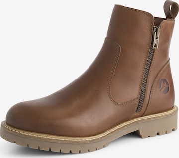 Bottines 'Vestmar' Travelin en marron : devant