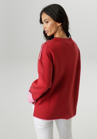 Aniston SELECTED Pullover in Rot