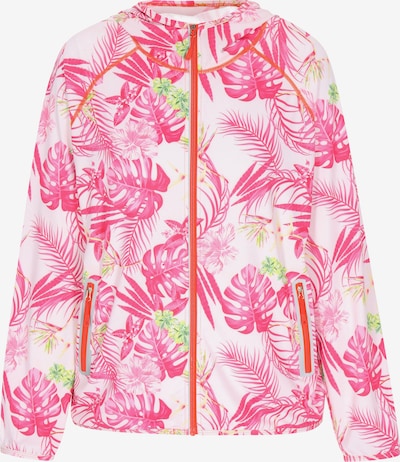 ebeeza Välikausitakki värissä limetti / roosa / valkoinen, Tuotenäkymä