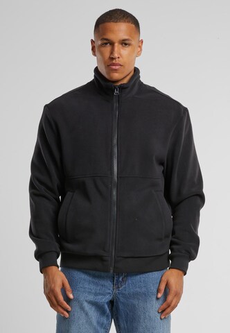Giacca di pile di Urban Classics in nero: frontale