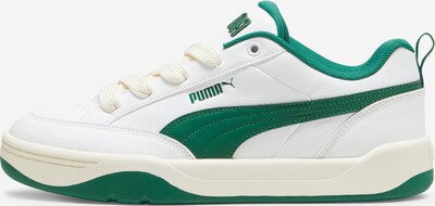 PUMA Baskets basses 'Park Lifestyle' en beige clair / vert / blanc, Vue avec produit