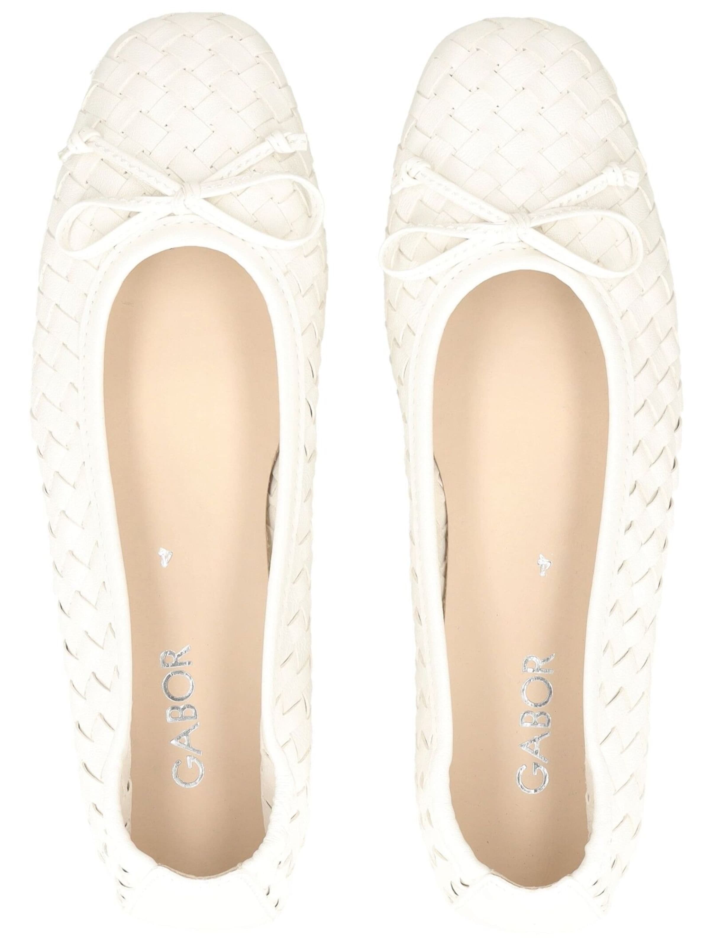 Ballerina di GABOR in bianco